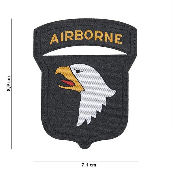 Patch textil Airborne velcro | Echipament tactic WARGEAR
