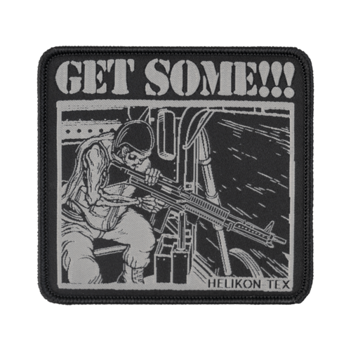 Patch textil Helikon - Tex® GET SOME | Echipament tactic WARGEAR