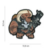 Patch TF - 2215 Punish Ox 3D PVC velcro | WARGEAR RO
