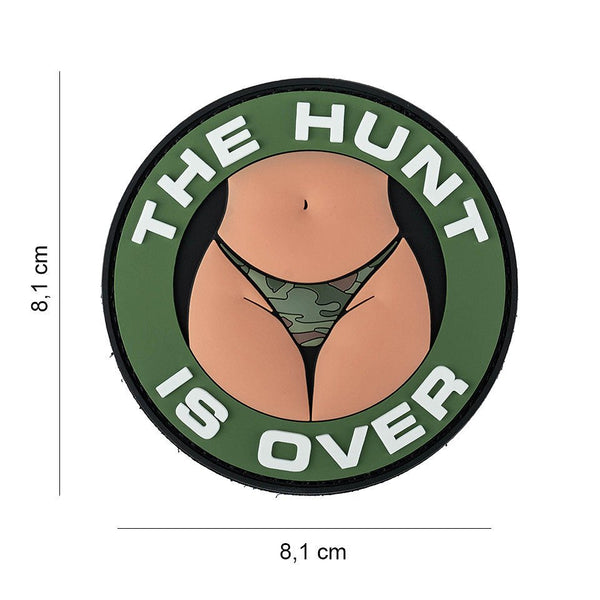 Patch The Hunt is Over 3D PVC 101INC | WARGEAR RO