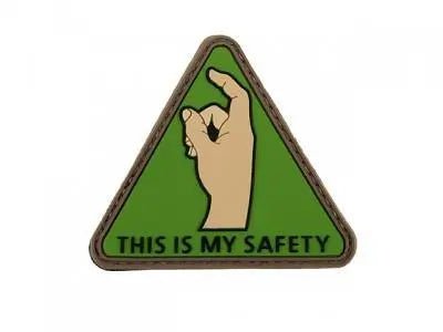 Patch This is my Safety velcro 8 Fields | Echipament tactic WARGEAR