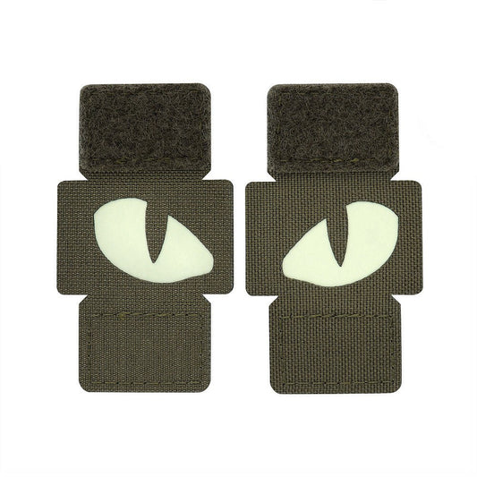 Patch Tiger Eyes molle ranger green fosforescent | WARGEAR RO