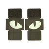 Patch Tiger Eyes molle ranger green fosforescent | WARGEAR RO
