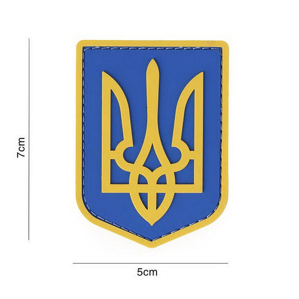 Patch Ucraina Trident 3d PVC | Echipament tactic WARGEAR