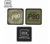 Patch - uri GLOCK set 3 buc - P80 anniversary | Echipament tactic WARGEAR