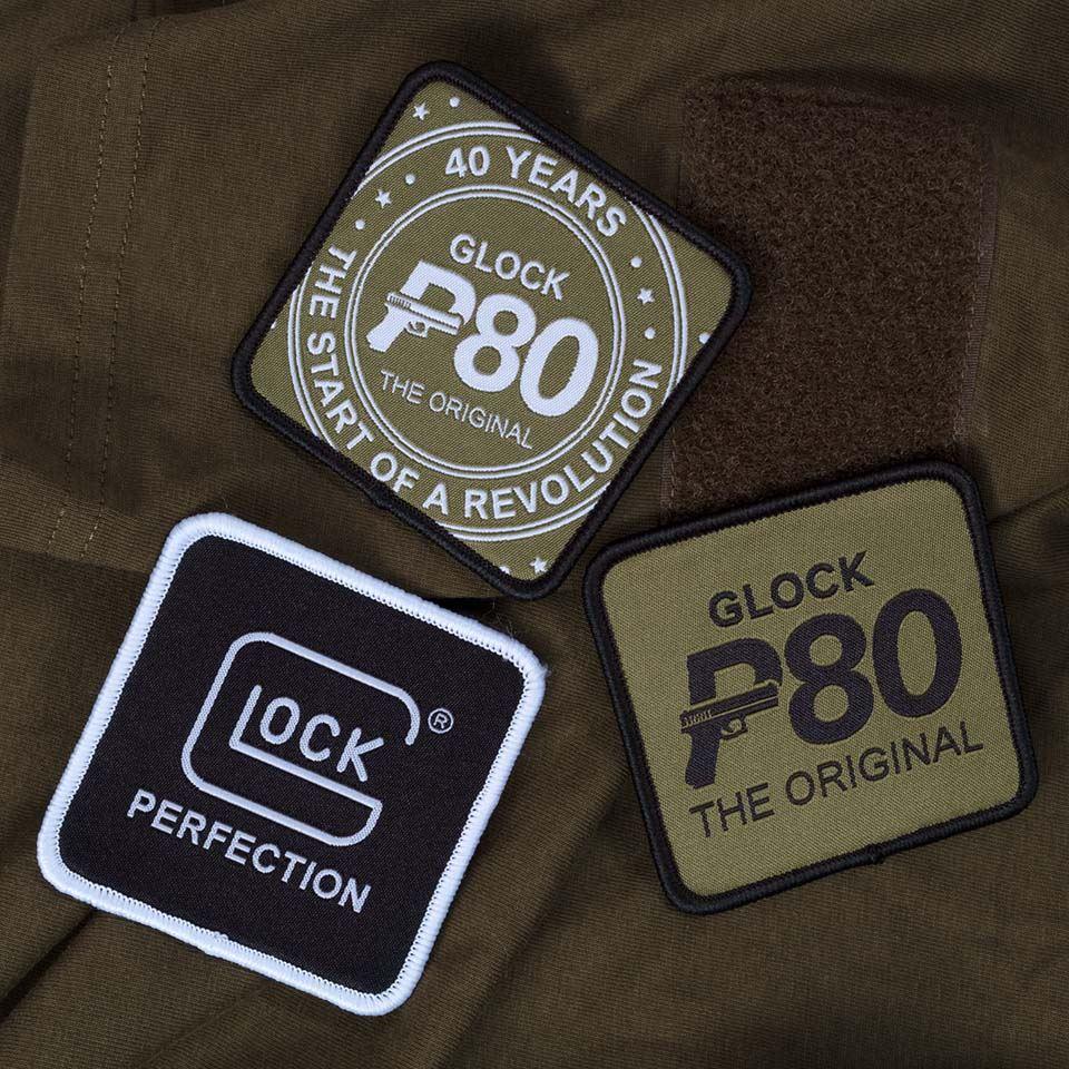 Patch - uri GLOCK set 3 buc - P80 anniversary | Echipament tactic WARGEAR