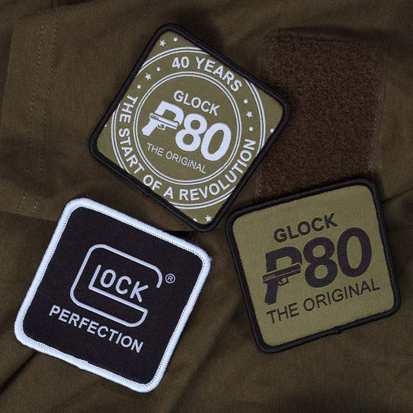 Patch - uri GLOCK set 3 buc - P80 anniversary | Echipament tactic WARGEAR