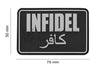Patch velcro 3d INFIDEL | Echipament tactic WARGEAR