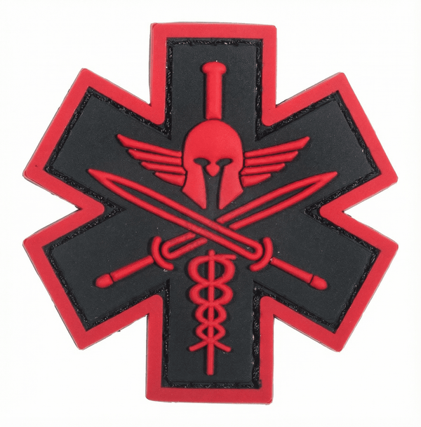 Patch Velcro 3D Medic Tactical – PVC | WARGEAR RO