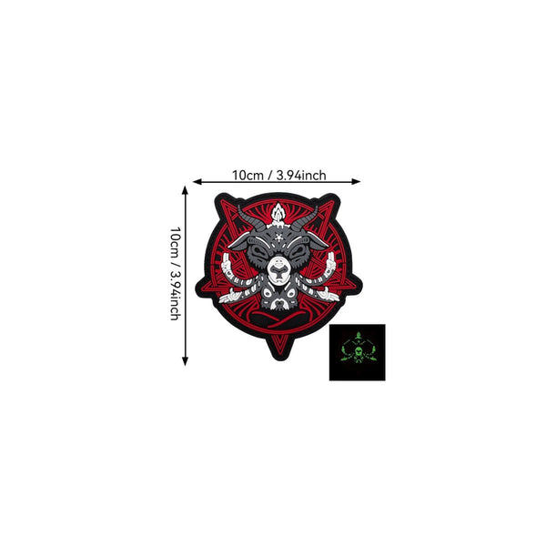 Patch Velcro Bad Decisions Goat Club Delta Armory - Rosu | WARGEAR RO