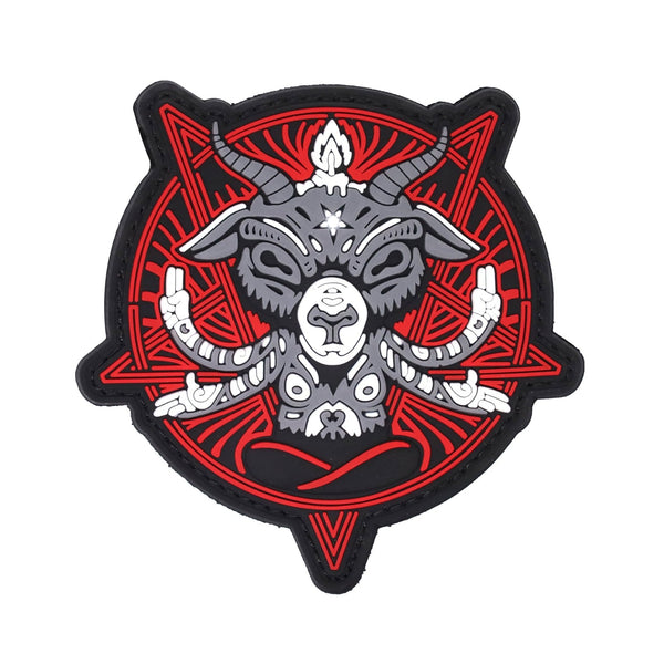 Patch Velcro Bad Decisions Goat Club Delta Armory - Rosu | WARGEAR RO