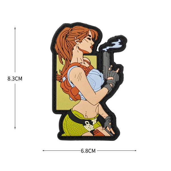 Patch Velcro Lara Croft | WARGEAR RO