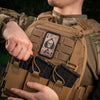 Patch velcro M - Tac Death Card | Echipament tactic WARGEAR