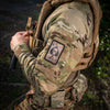 Patch velcro M - Tac Death Card | Echipament tactic WARGEAR