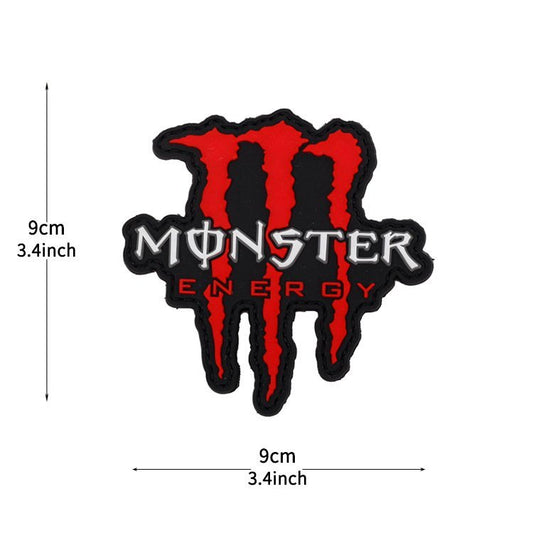 Patch Velcro PVC Monster Energy | WARGEAR RO