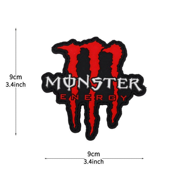 Patch Velcro PVC Monster Energy | WARGEAR RO