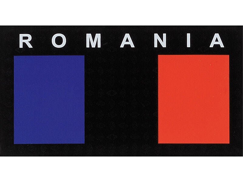 Patch velcro Romania IR 5x9 cm | Echipament tactic WARGEAR