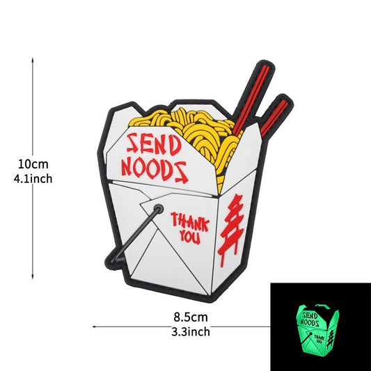 Patch Velcro Send Noodz – Tactical Meme Patch | WARGEAR RO