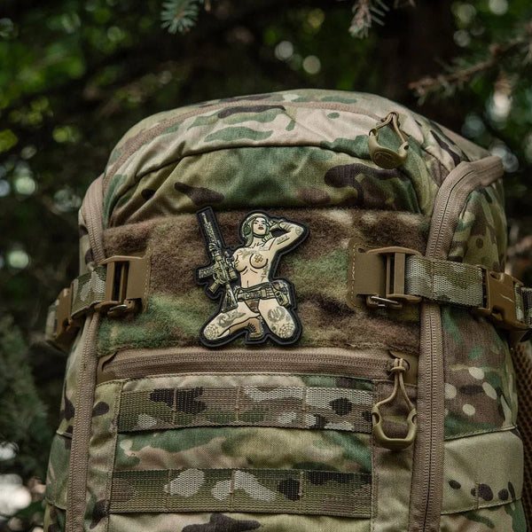 Patch velcro TACTICAL GIRL M - TAC | Echipament tactic WARGEAR