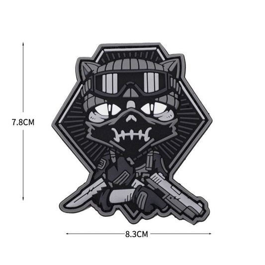 Patch Velcro Tacticat Opurrations – Cat Skull Tactical Patch | WARGEAR RO