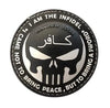 Patch velcro The Infidel Punisher | Echipament tactic WARGEAR