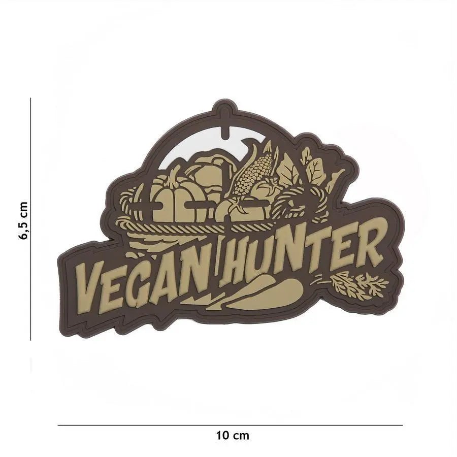 Patch velcro Vegan Hunter 101INC | Echipament tactic WARGEAR