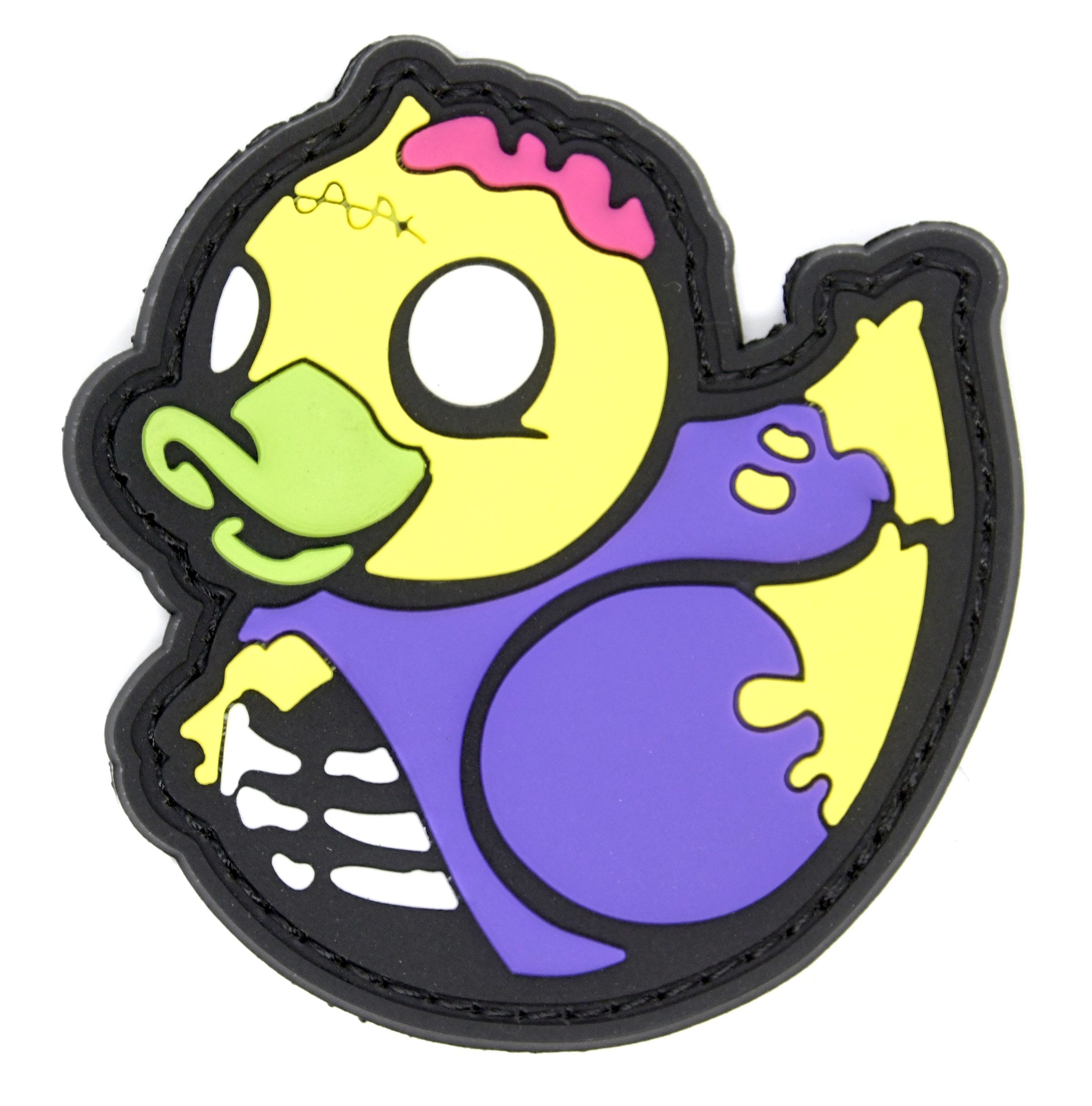 Patch Velcro ZOMBIE DUCK – PVC 3D | WARGEAR RO