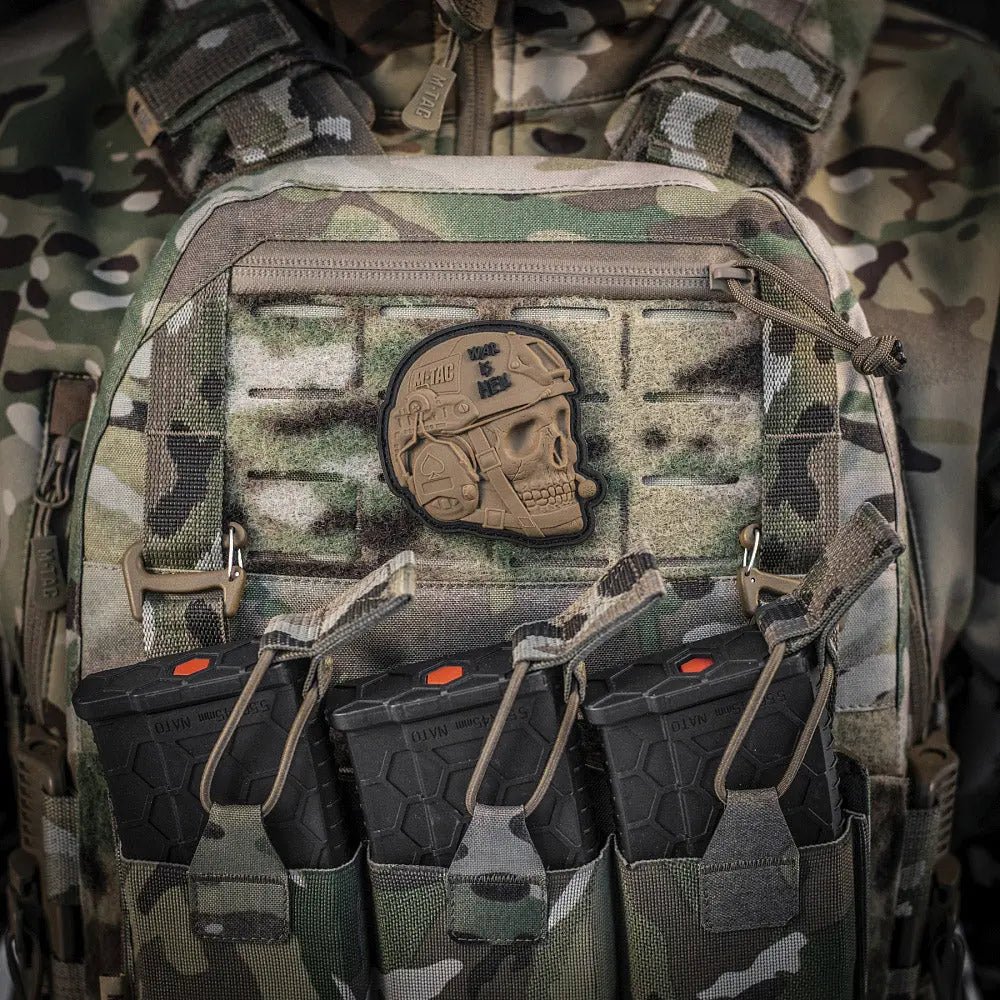 Patch War is Hell 3D PVC M - TAC | Echipament tactic WARGEAR
