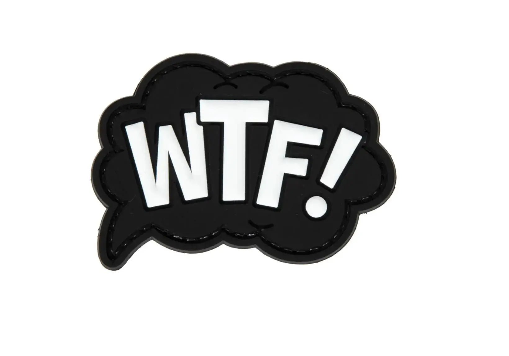 Patch WTF! velcro PVC | Echipament tactic WARGEAR