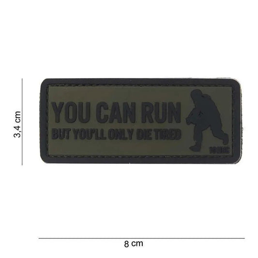 Patch You can run Velcro 3D | Echipament tactic WARGEAR