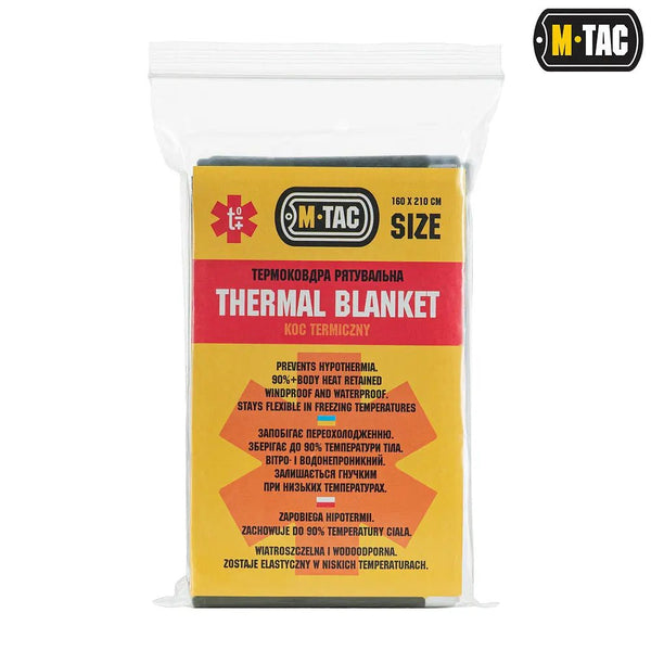 Patura termica supravietuire M - Tac Olive | Echipament tactic WARGEAR