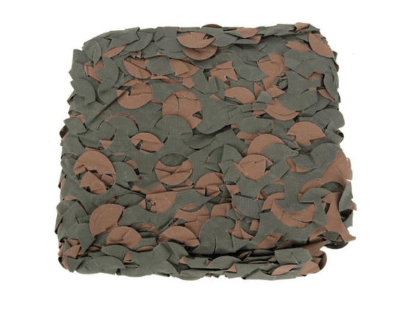 Plasa camuflaj woodland 2,4 × 6 m – reversibila OD/maro | Echipament tactic WARGEAR