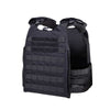 Plate carrier BASTION negru cu panou frontal detasabil, Cordura 1000D | WARGEAR RO