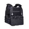 Plate carrier BASTION negru cu panou frontal detasabil, Cordura 1000D | WARGEAR RO
