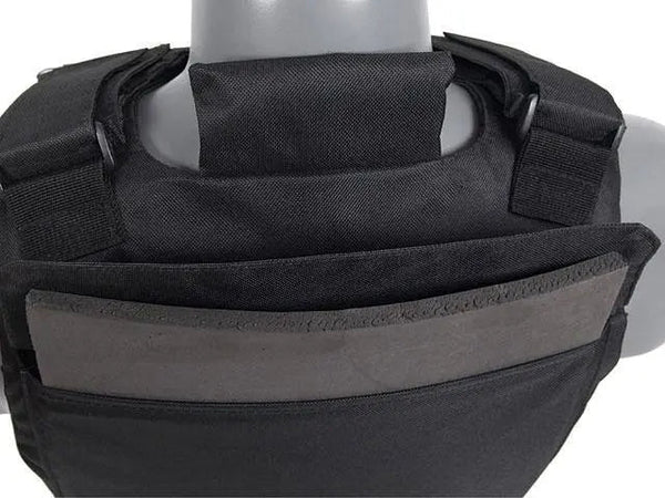 Plate Carrier BLACK URBAN ARMOUR | Echipament tactic WARGEAR