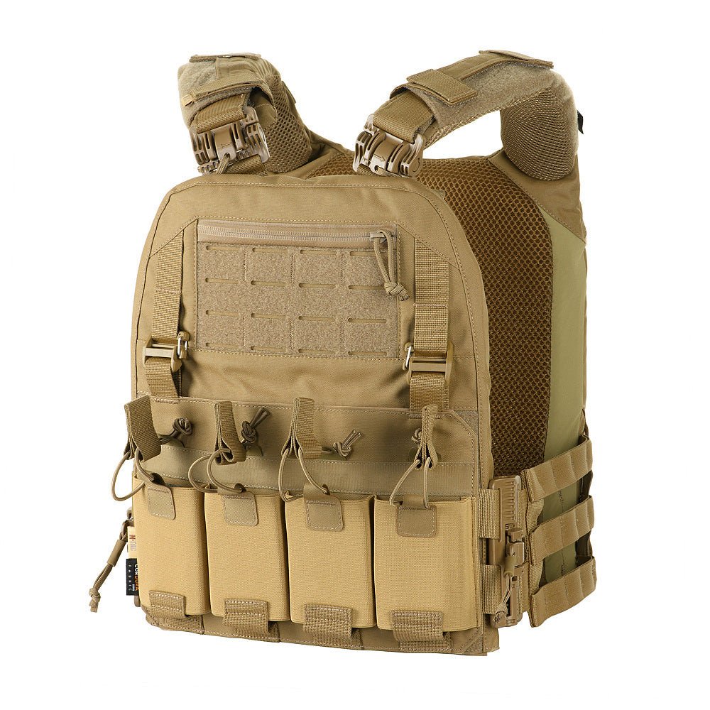 Plate carrier Cuirass QRS M - TAC FAST XL Coyote CORDURA® | Echipament tactic WARGEAR