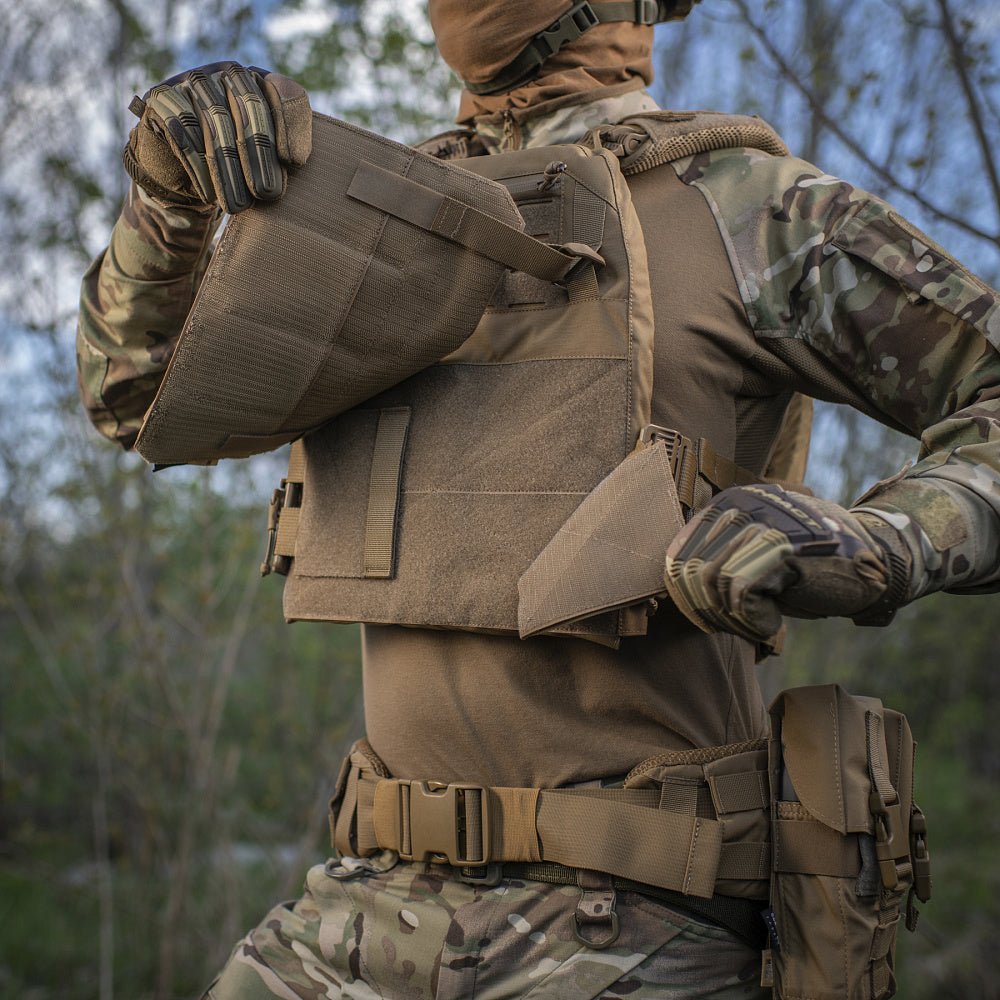 Plate carrier Cuirass QRS M - TAC FAST XL Coyote CORDURA® | Echipament tactic WARGEAR