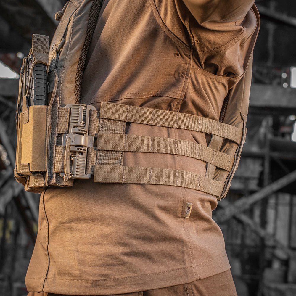 Plate carrier Cuirass QRS M - TAC FAST XL Coyote CORDURA® | Echipament tactic WARGEAR