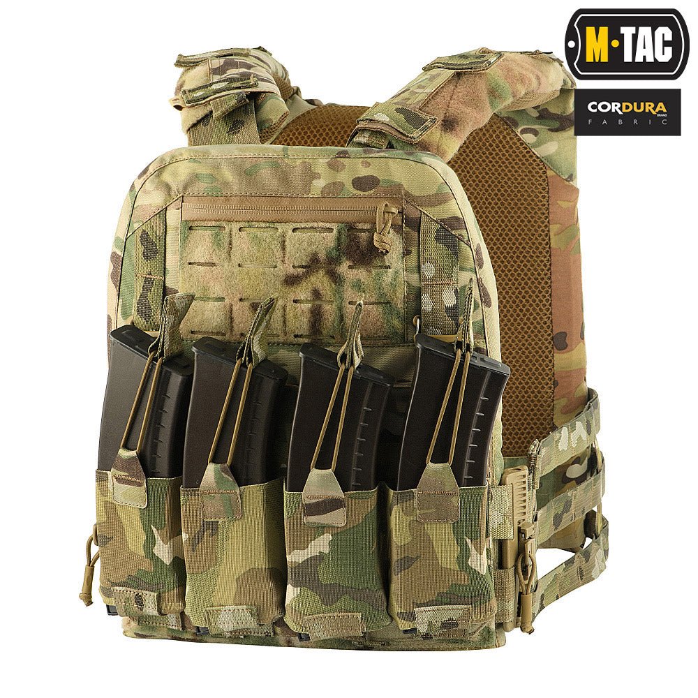 Plate Carrier M - TAC Cuirass QRS Multicam CORDURA® | Echipament tactic WARGEAR