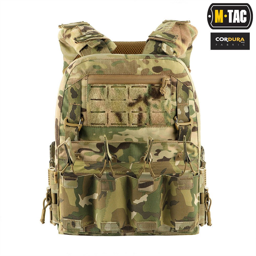 Plate Carrier M - TAC Cuirass QRS Multicam CORDURA® | Echipament tactic WARGEAR