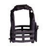 Plate carrier RAMPART negru cu triplu port-incarcator, Cordura 1000D | WARGEAR RO