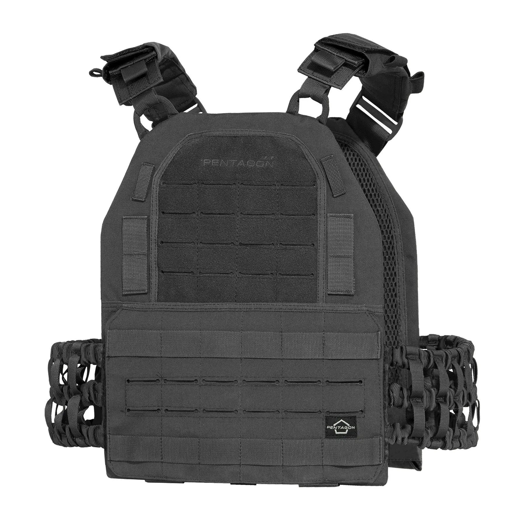 Plate carrier tactic negru ASPIS Pentagon | Echipament tactic WARGEAR