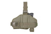 Platforma picior cu toc pistol Olive | Echipament tactic WARGEAR