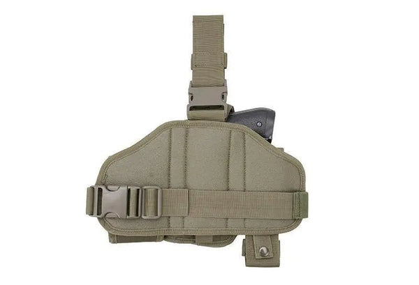 Platforma picior cu toc pistol Olive | Echipament tactic WARGEAR