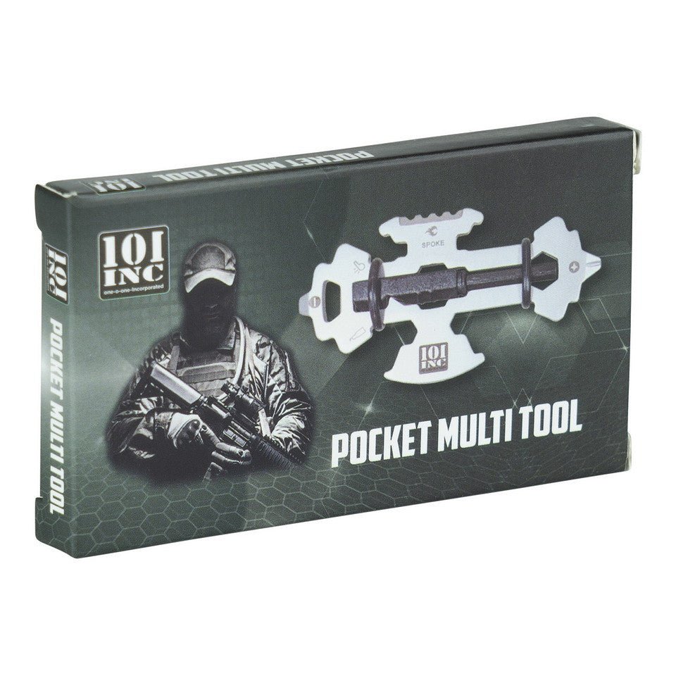 Pocket Multitool Compact 10 in 1 cu Amnar si Fluier – 101 INC | Echipament tactic WARGEAR