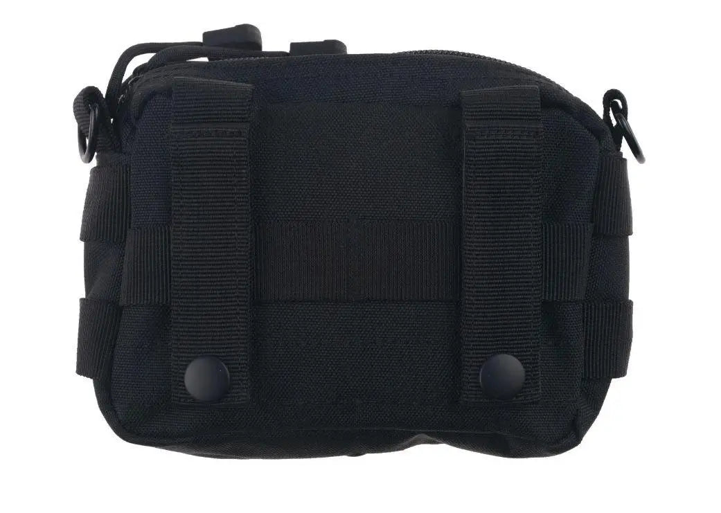 Pouch cargo utilitar orizontal molle negru | Echipament tactic WARGEAR