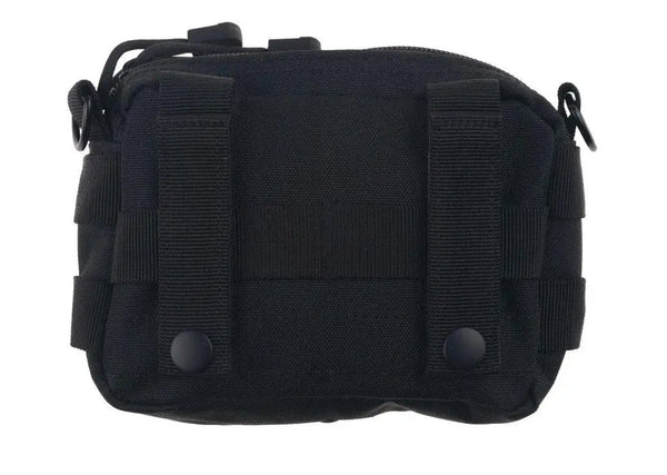 Pouch cargo utilitar orizontal molle negru | Echipament tactic WARGEAR