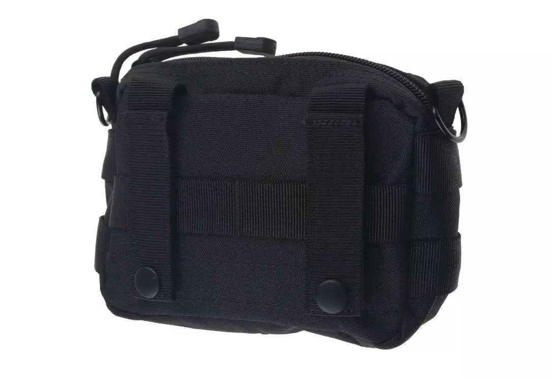 Pouch cargo utilitar orizontal molle negru | Echipament tactic WARGEAR