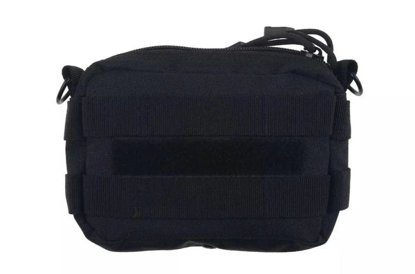 Pouch cargo utilitar orizontal molle negru | Echipament tactic WARGEAR