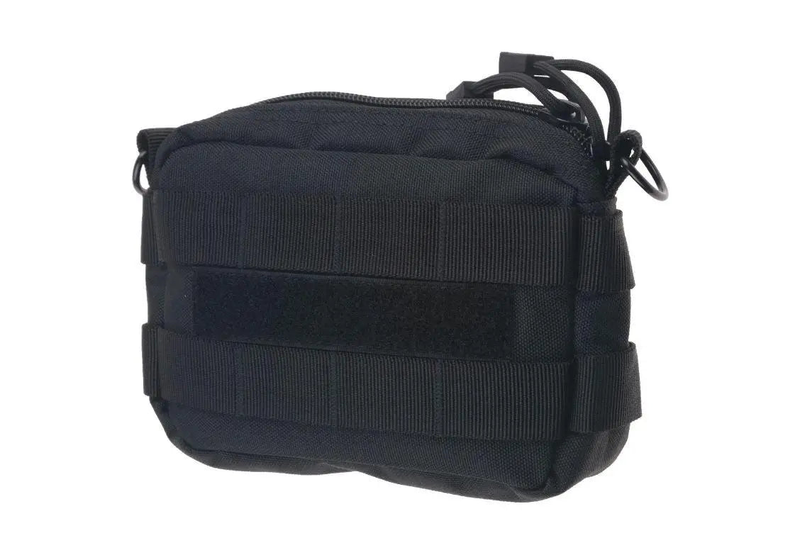 Pouch cargo utilitar orizontal molle negru | Echipament tactic WARGEAR